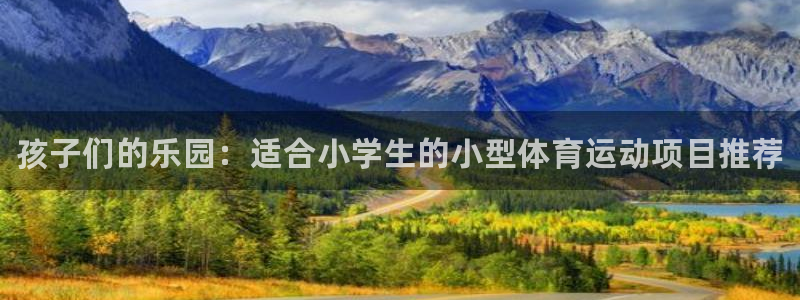 yy易游官网下载是干嘛的公司：孩子们的乐园：适合小学