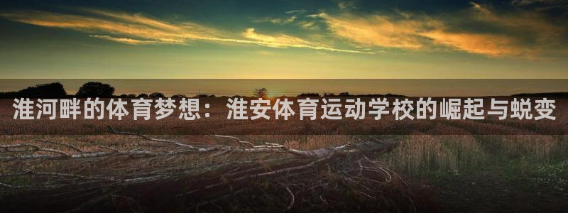 yy易游官网下载招商电话是多少：淮河畔的体育梦想：淮